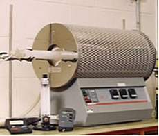 IEC 60754 tube furnace